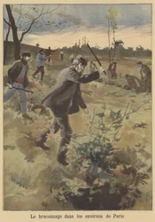 Wildern am Stadtrand von Paris